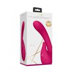 Vive - Miki Rechargeable Pulse-wave & Flickering Silicone Vibrator - Pink Sex Toy Product