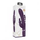 Vive - Rini Rechargeable Pulse-wave Triple-motor Silicone Rabbit - Purple Sex Toy Product