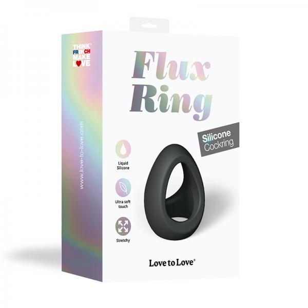 Love To Love Cockring Flux Ring Noir Sex Toy Product