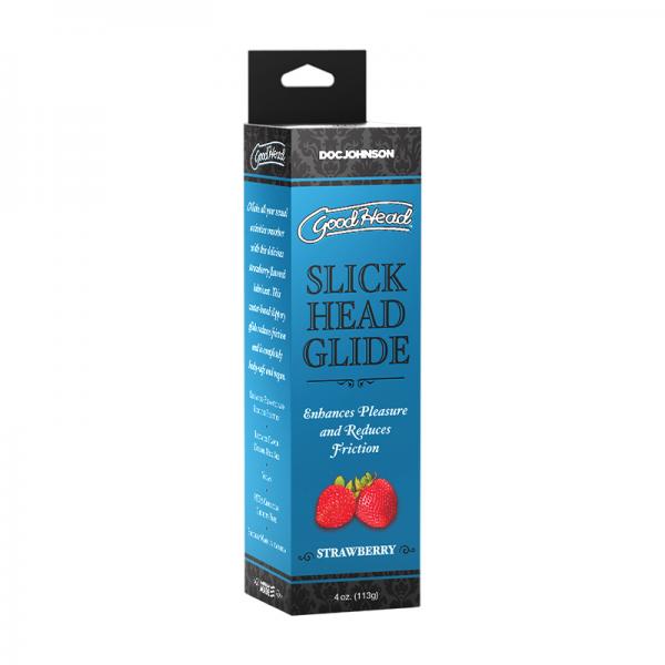 Goodhead Slick Head Glide Strawberry 4 Oz. Sex Toy Product