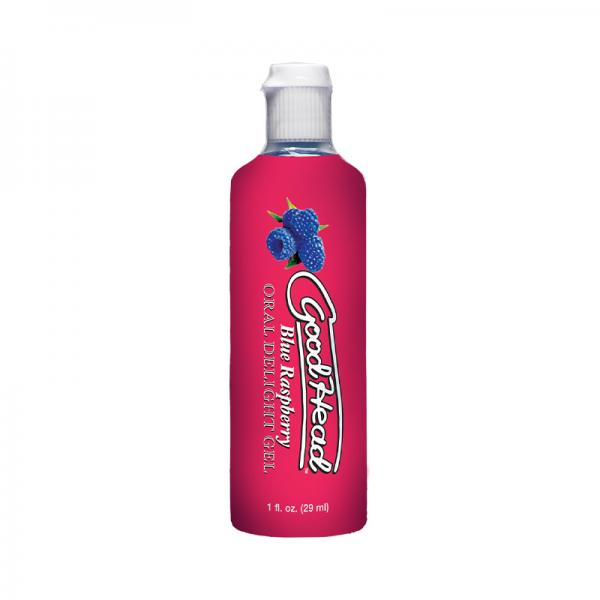 Goodhead Oral Delight Gel Blue Raspberry 1 Oz. Sex Toy Product