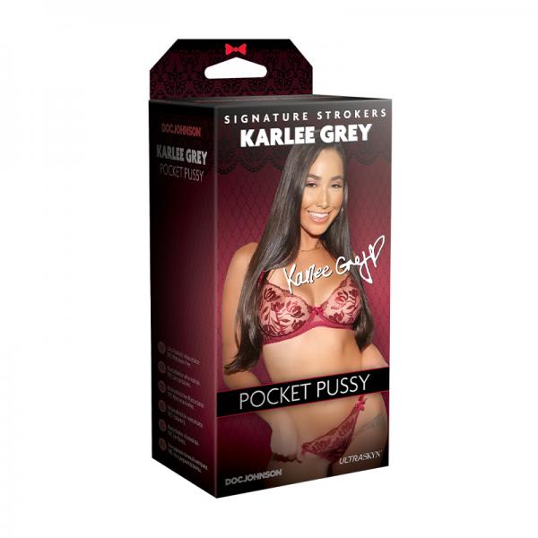 Signature Strokers Karlee Grey Ultraskyn Pocket Pussy Sex Toy Product