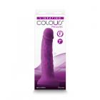 Colours Pleasures 7 In. Vibrating Dong Purple Sex Toy Product