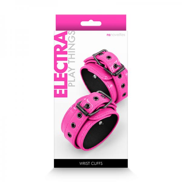 Electra Wrist Cuffs Pink Sex Toy Product