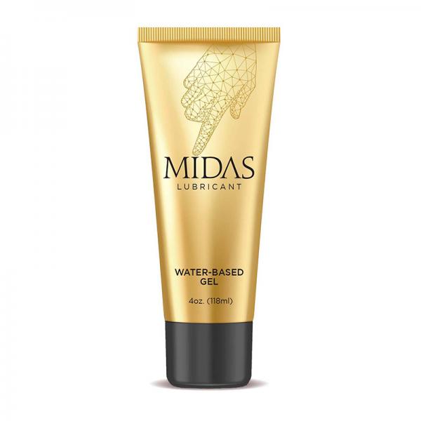 Midas Lubricant 4 Oz. Water-based Gel Sex Toy Product