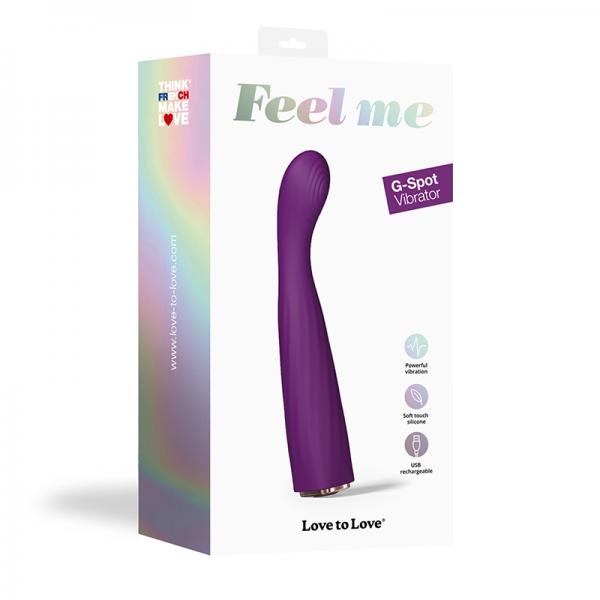 Love To Love Feel Me Aubergine Sex Toy Product