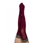 Kixies Heather Cranberry Opaque Thigh-high Stockings Size B Sex Toy Product