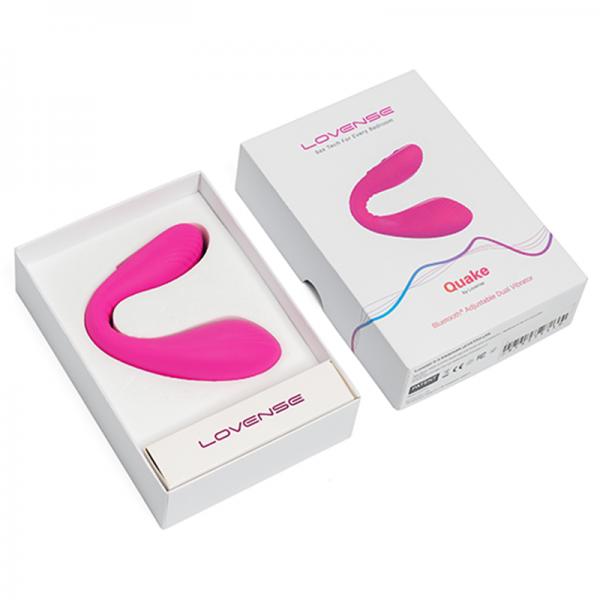 Lovense Quake Dual Stimulator Pink Sex Toy Product