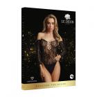 Shots Le Desir Wonder Rhinestone Bodysuit Os Black Sex Toy Product