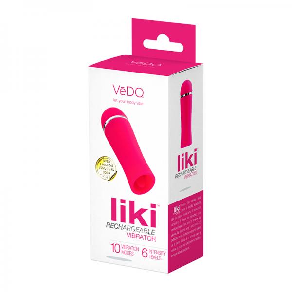 Vedo Liki Rechargeable Flicker Foxy Pink Sex Toy Product