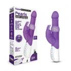 Rabbit Essentials Pearls Rabbit Vibrator Purple Sex Toy Product