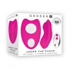 Gender X Under The Radar Underwear Vibrator Pink Sex Toy Product