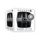 Gender X Barrel Of Fun Stroker Black Sex Toy Product