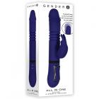 Gender X All In One Thrusting Rabbit Purple Sex Toy Product