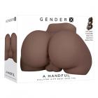 Gender X A Handful Stroker Dark 6 Lbs Sex Toy Product