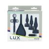 Lux Active Equip 7-piece Anal Training Kit Silicone Black Sex Toy Product Image 1