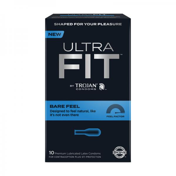 Trojan Ultrafit Bare Feel 10 Ct. Sex Toy Product