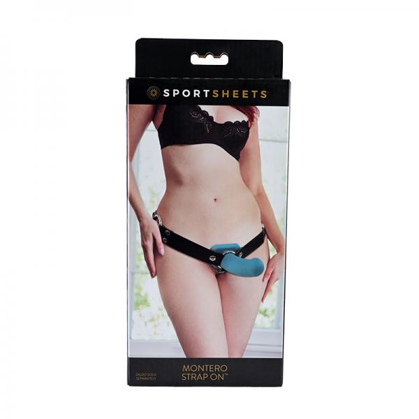Ss Montero Strap-on Harness Black Sex Toy Product