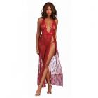 Dreamgirl Lace Gown & G-string Garnet Medium Hanging Sex Toy Product