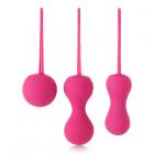 Je Joue Ami Silicone Kegel Set Of 3 Fuchsia Sex Toy Product