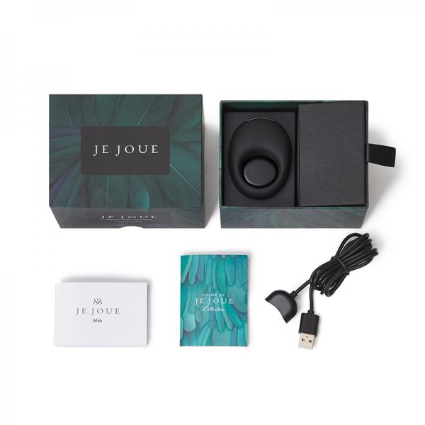 Je Joue Mio Cock Ring Black Sex Toy Product