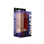 Shaft Model A Liquid Silicone Dong With Balls 7.5 In. Pine Sex Toy Product