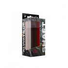 Shaft Model J Liquid Silicone Dong 6.5 In. Mahogany Sex Toy Product