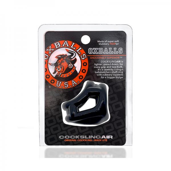 Oxballs Cocksling Air Flextpr Black Sex Toy Product