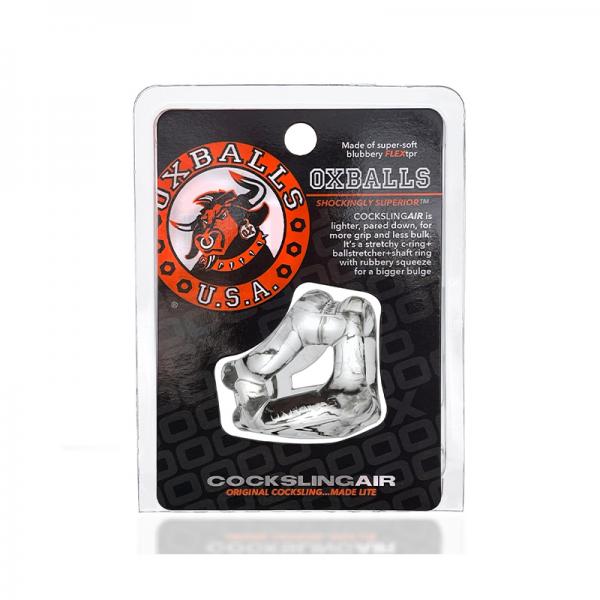 Oxballs Cocksling Air Flextpr Clear Sex Toy Product