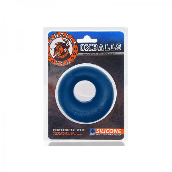 Oxballs Bigger Ox Thick Cockring Silicone Tpr Space Blue Ice Sex Toy Product