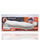 Fido Thick Blubbery Beast-shaped Cocksheath With Bullet Insert Flextpr White Sex Toy Product