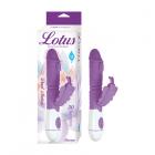Lotus Sensual Massagers #4 Dual Stimulator Silicone Purple Sex Toy Product