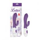 Lotus Sensual Massagers #5 Dual Stimulator Silicone Purple Sex Toy Product