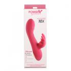 Power Bunny Huggers Rabbit Vibe Silicone Rechargeable Red Sex Toy Product