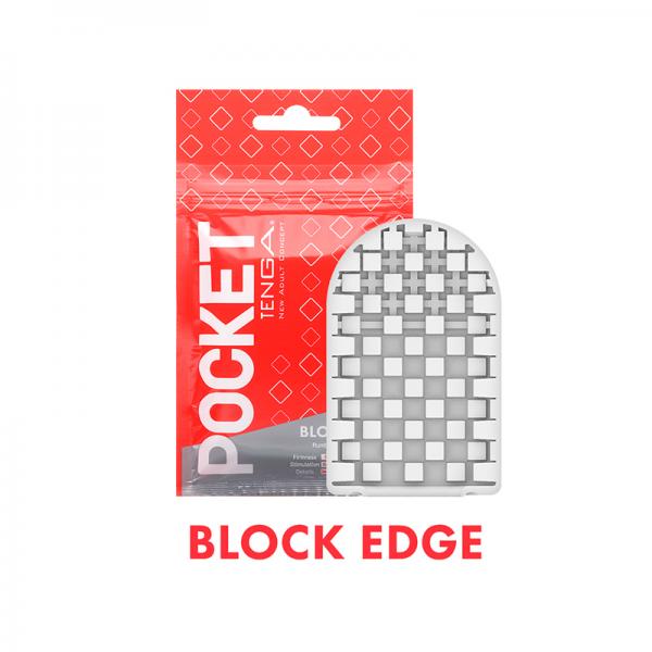Tenga Pocket Masturbator Sleeve Block Edge Sex Toy Product