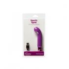Sara's Spot Rechargeable Bullet With Removable G-spot Sleeve Purple Sex Toy Product