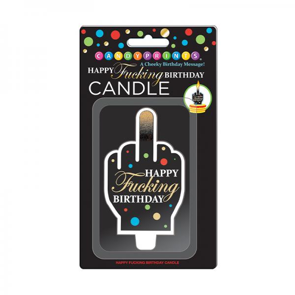 Happu F*cking Birthday Fu Finger Candle Sex Toy Product