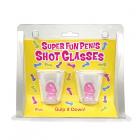 Super Fun Penis Shot Glasses Set Of 2 Sex Toy Product