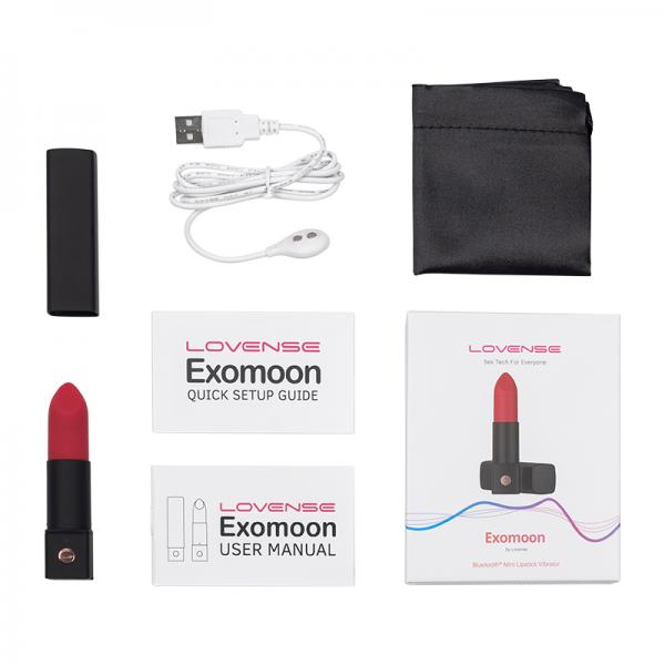 Lovense Exomoon App-compatible Lipstick Vibrator Sex Toy Product