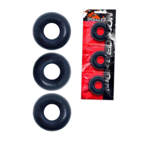 Oxballs Ringer Cockring 3-pack Plus+silicone Special Edition Night Sex Toy Product