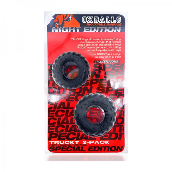 Oxballs Truckt 2-piece Cockring Plus+silicone Special Edition Night Sex Toy Product