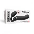 Strap-on-me Vibrating 3 Motor Strapless Strap-on Xl Black Sex Toy Product