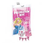 Bachelorette Decoration Kit- Banner, Balloons & Swirls Sex Toy Product