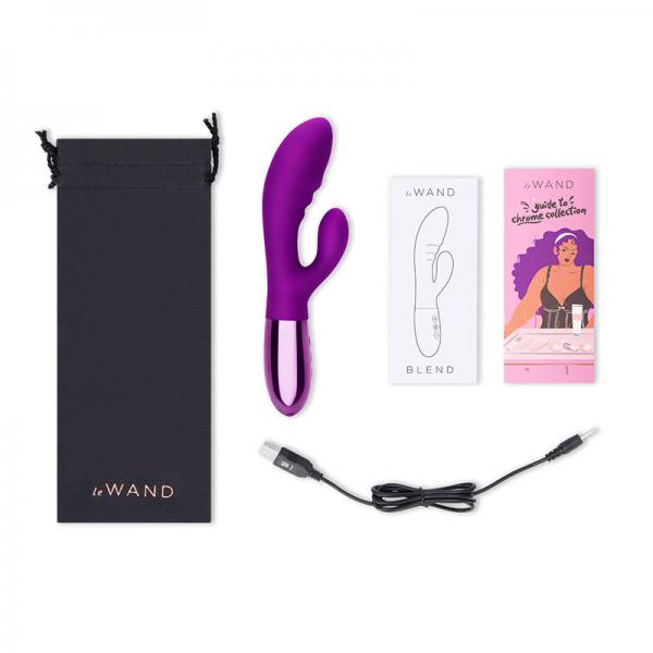 Le Wand Blend Double-motor Rabbit Rechargeable Vibrator Cherry Sex Toy Product