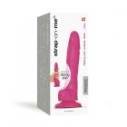 Strap-on-me Sliding Skin Realistic Dual-density Dildo Fuchsia S Sex Toy Product