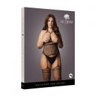 Shots Le Desir Strappy Suspender Bodystocking Black Qs Sex Toy Product