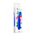 Luminous Lyra Abs Bullet With Silicone Sleeve 10 Speeds Royal Blue Sex Toy Product