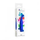 Luminous Zoe Abs Bullet With Silicone Sleeve 10 Speeds Royal Blue Sex Toy Product