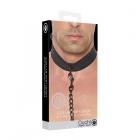 Puppy Play Neoprene Collar With Leash Black Sex Toy Product