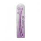 Realrock Crystal Clear Non-realistic Double Dong 17 In. Purple Sex Toy Product